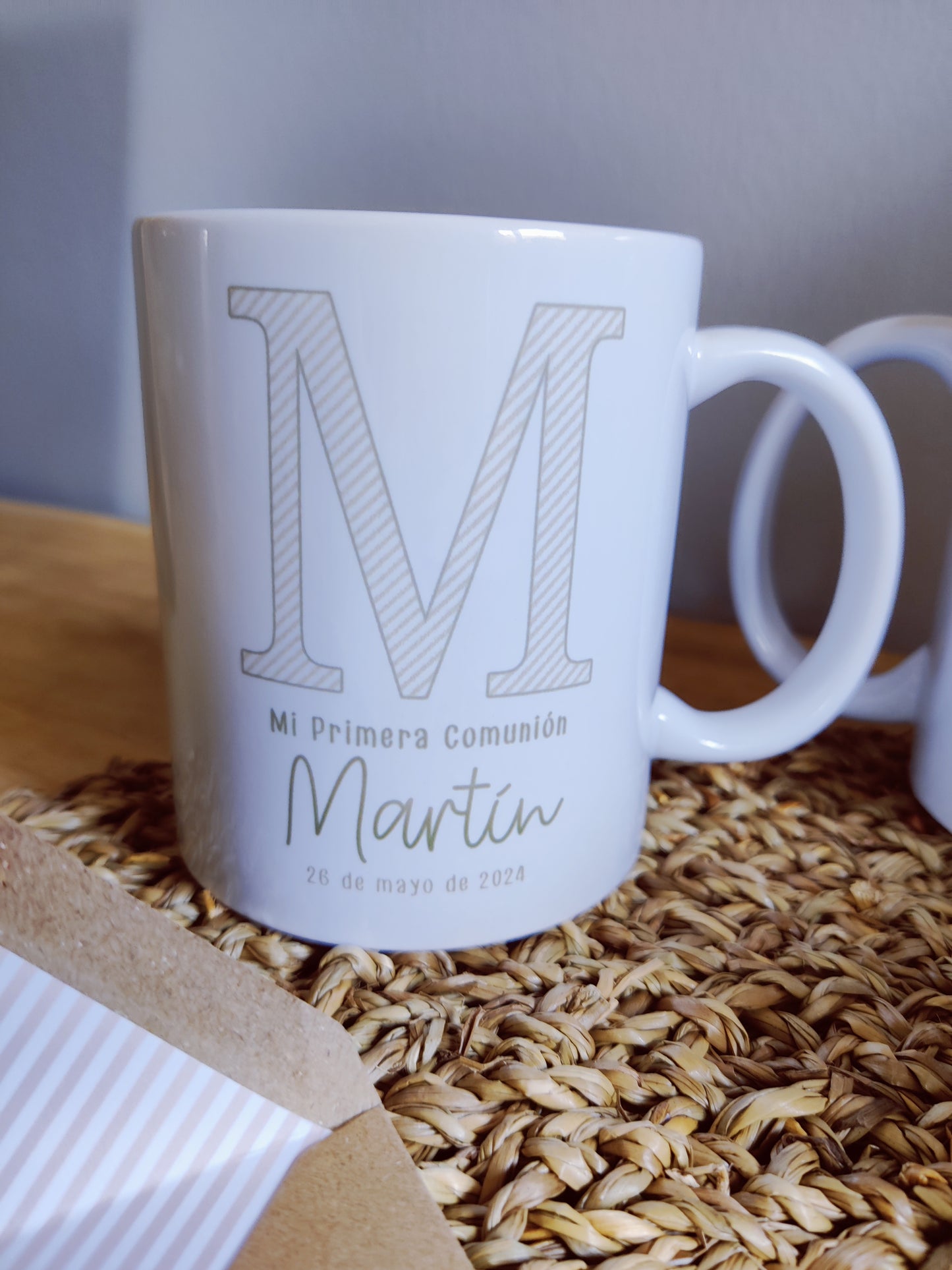 Taza loza personalizada Primera Comunión