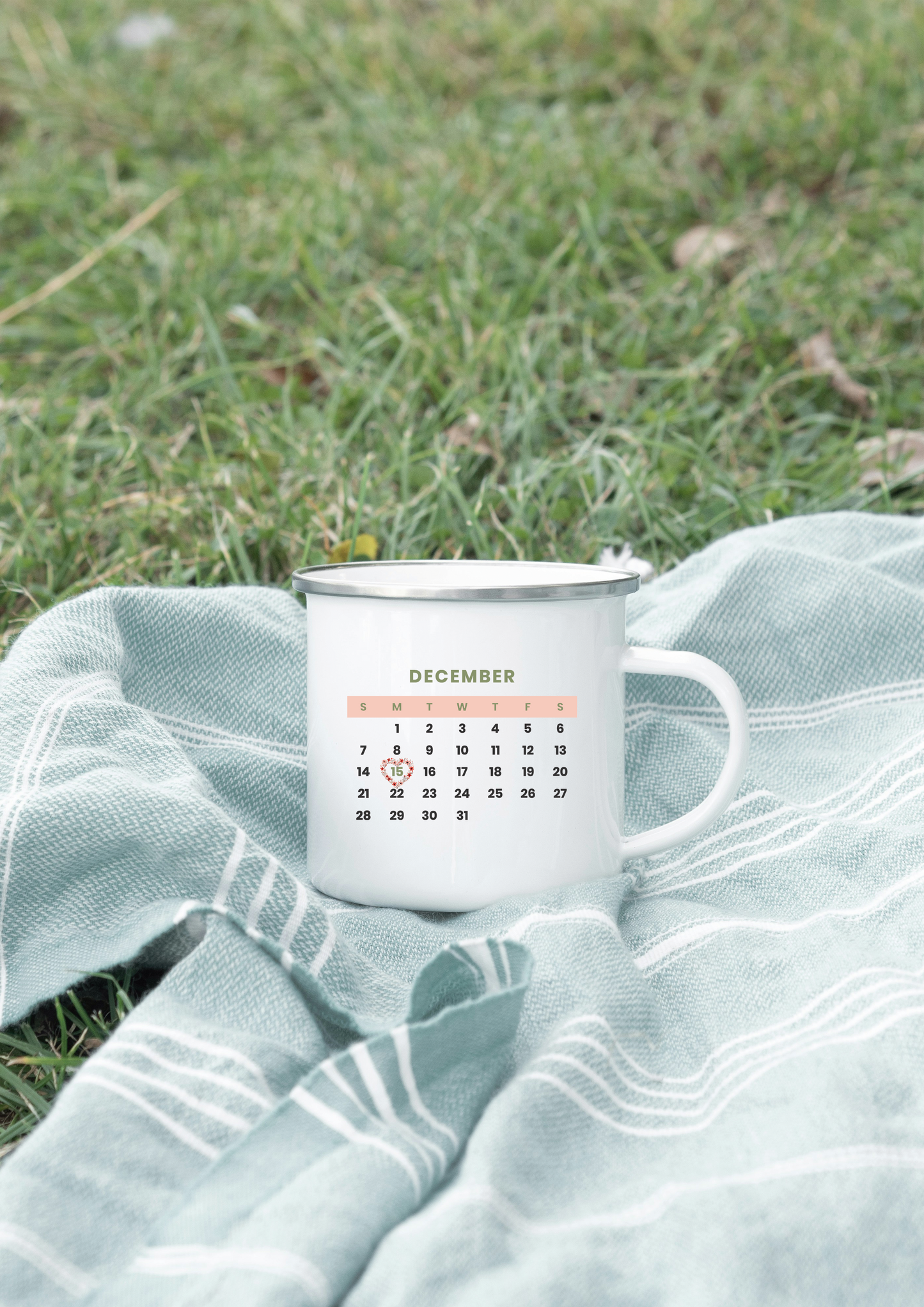 Taza estilo vintage SAN VALENTÍN personalizada