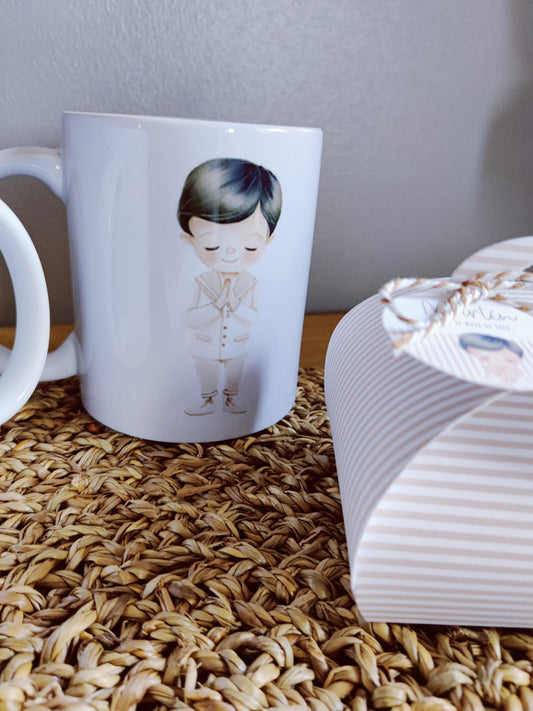 tazas loza, metal o plastica personalizada