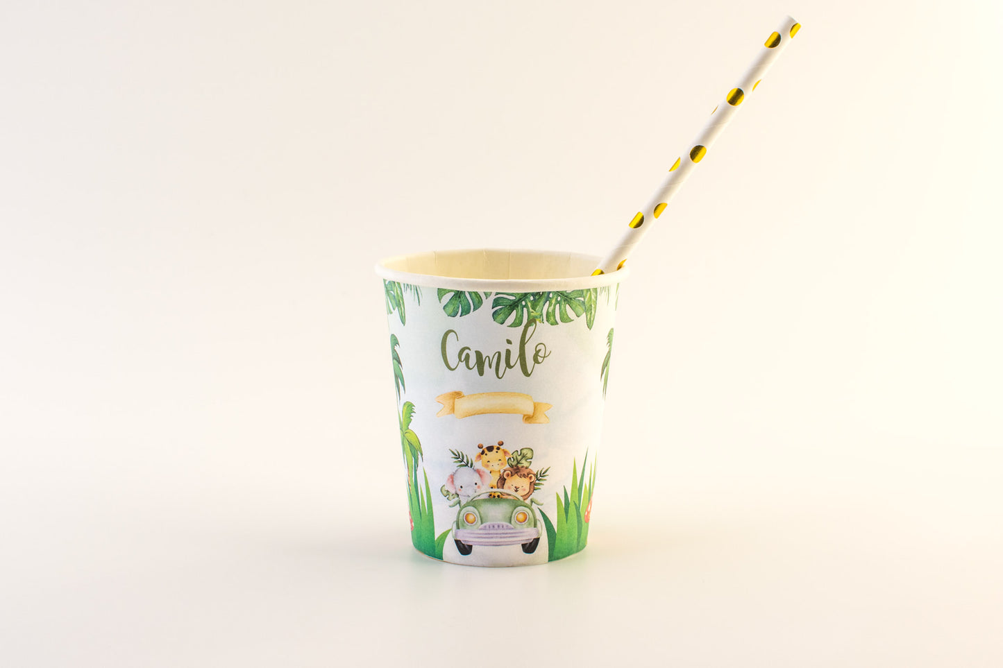 Vasos de papel personalizado Festejos y cumpleaños