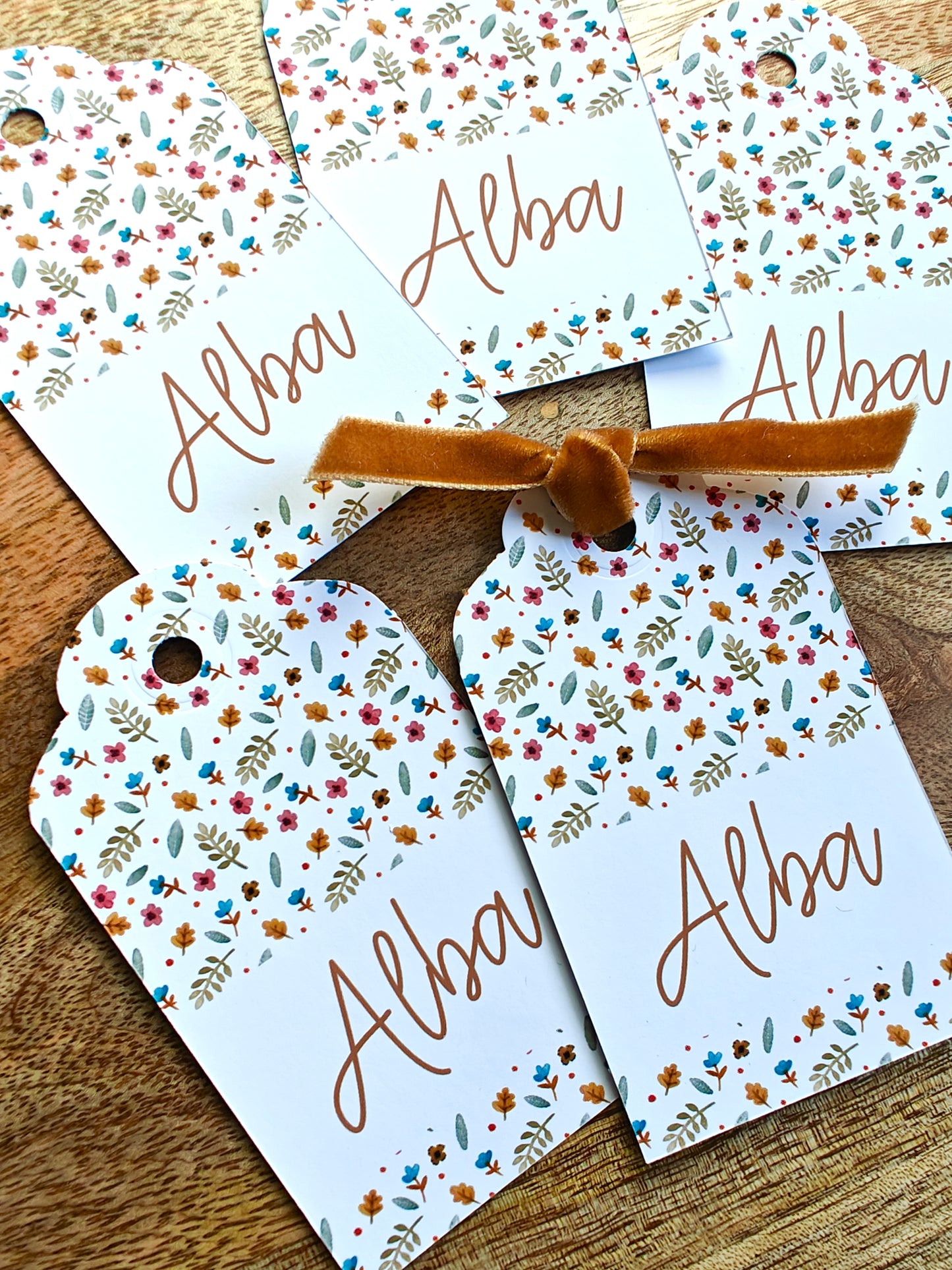 Pack Etiquetas personalizadas Bautizo COLECCIÓN MARGARITE