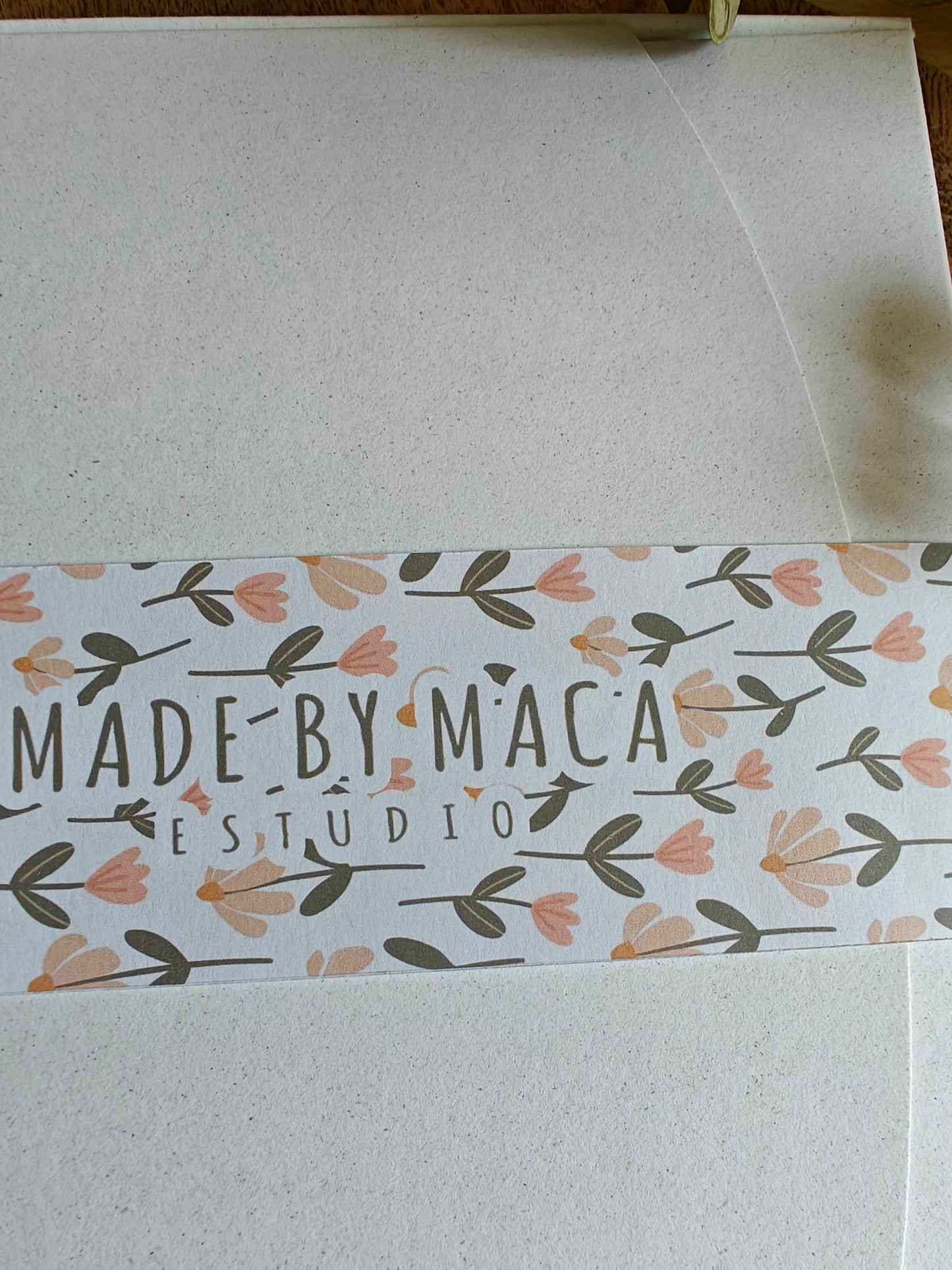 Caja para Fotos con faja personalizada (autoarmable)