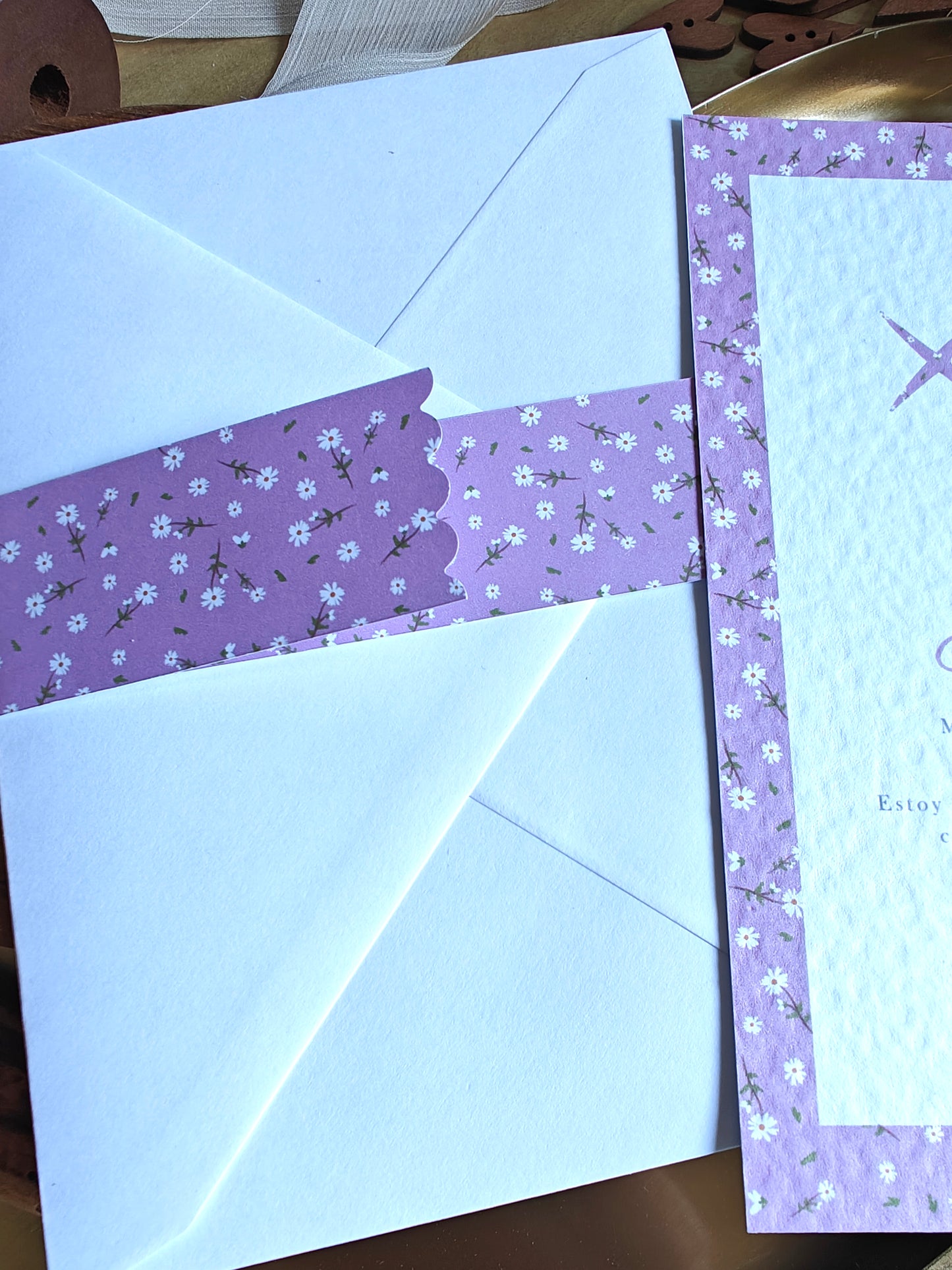 Invitación impresa personalizada Comunión COLECCIÓN PEZ NIÑA