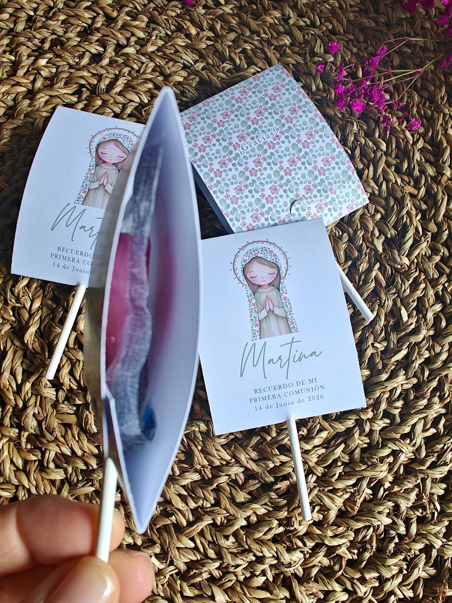 Piruletas personalizadas COLECCIÓN VIRGENCITA