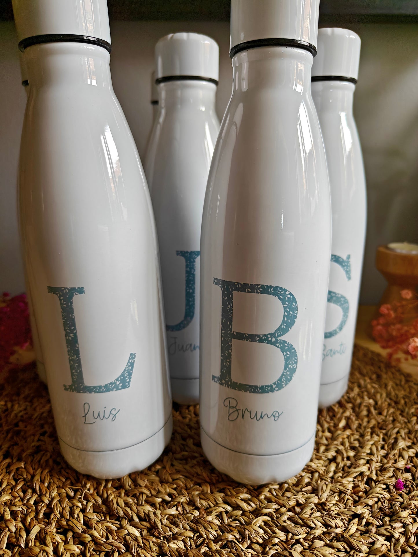 Botella térmica 700ml personalizada Comunión COLECCIÓN VIRGENCITA INICIAL (niño)