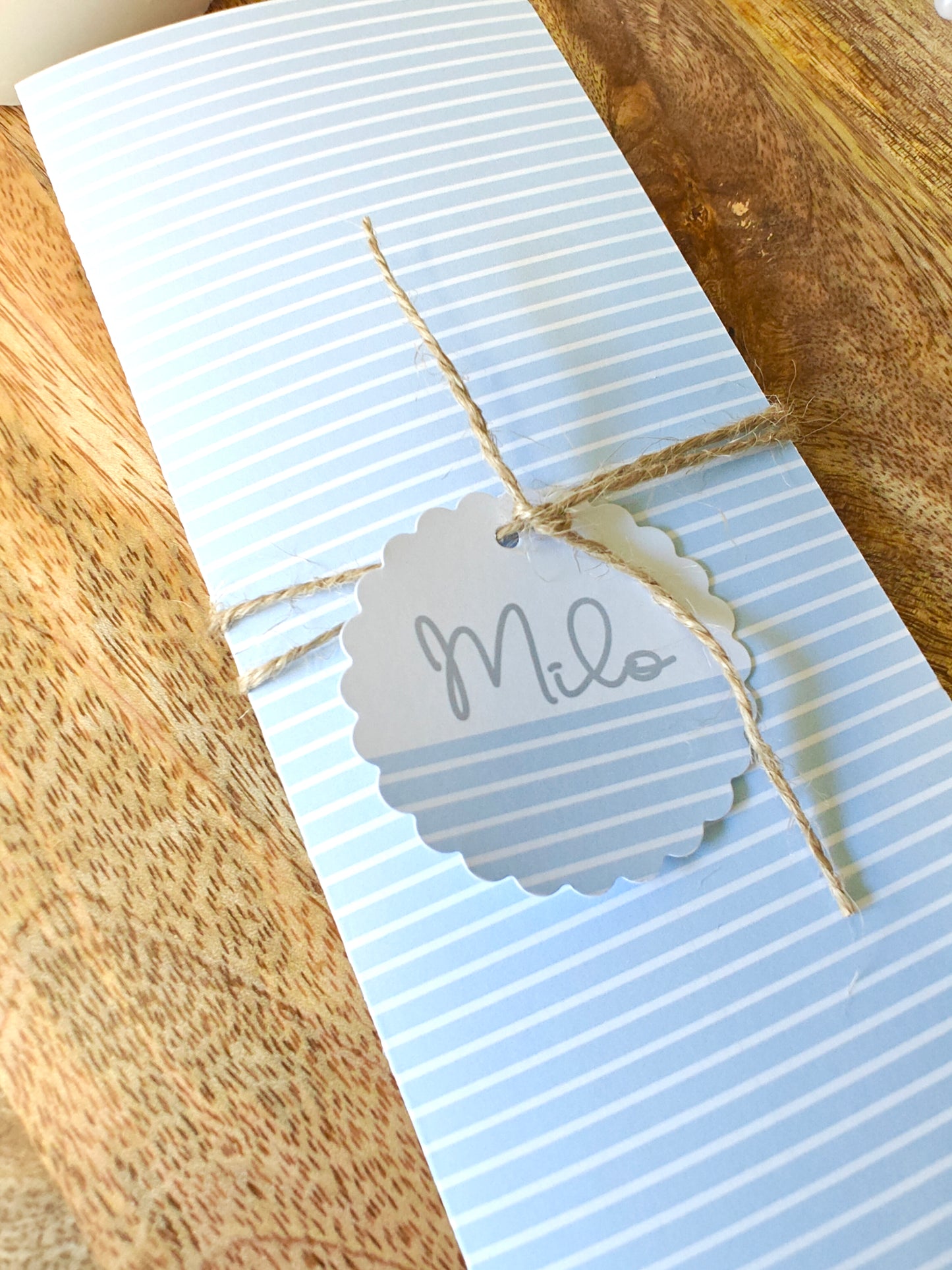 Invitación Recordatorio con fotos personalizada Bautizo COLECCIÓN BALLÓN
