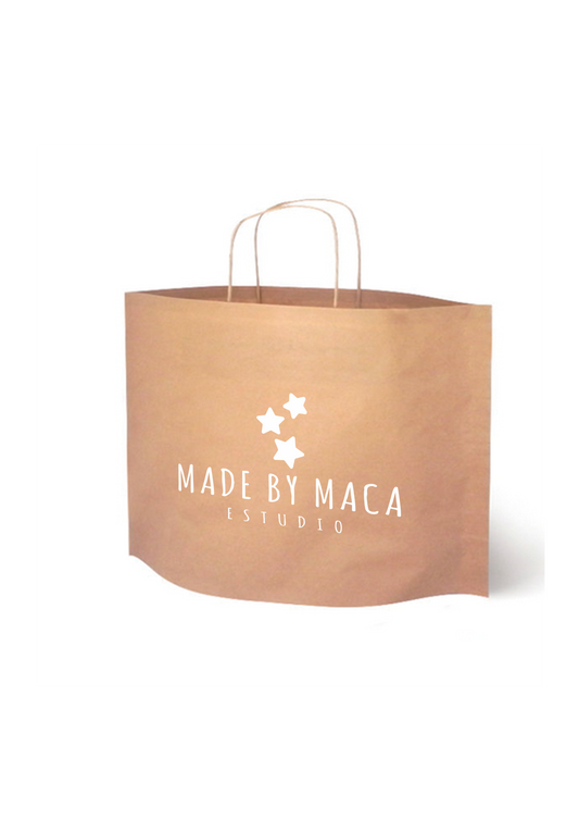 Bolsa de papel sola o personalizada