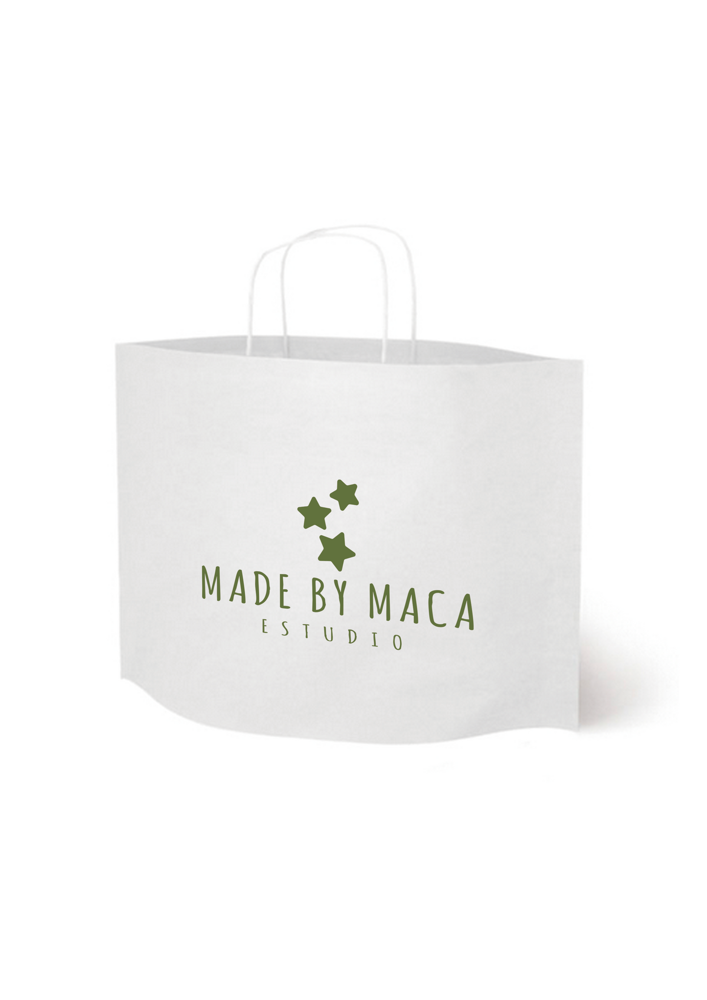 Bolsa de papel sola o personalizada