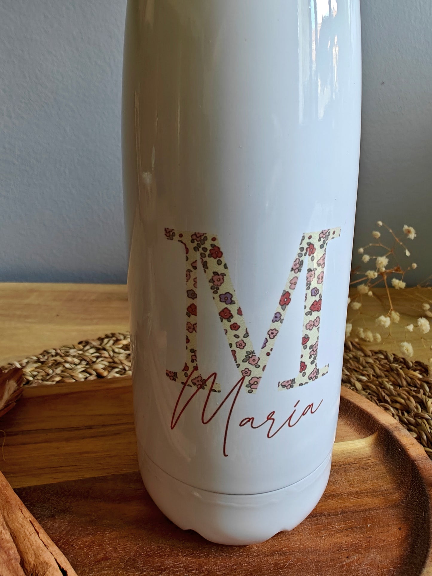 Botella térmica 700ml personalizada Comunión COLECCIÓN VIRGENCITA INICIAL
