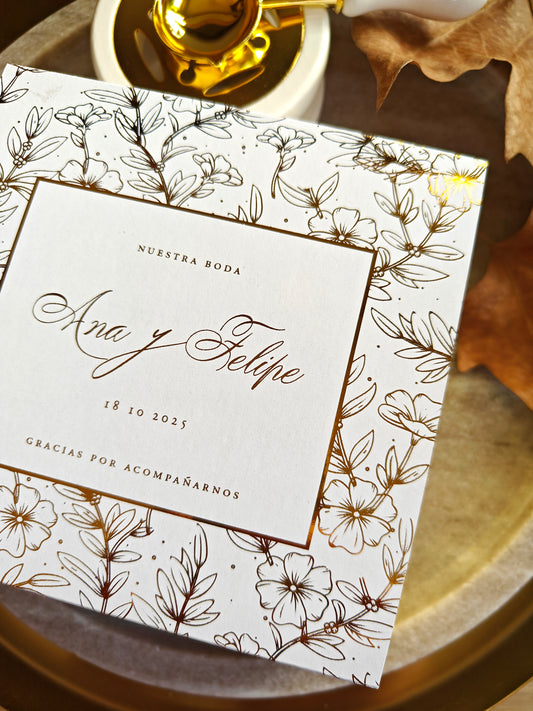 Caja / empaque personalizada Bodas