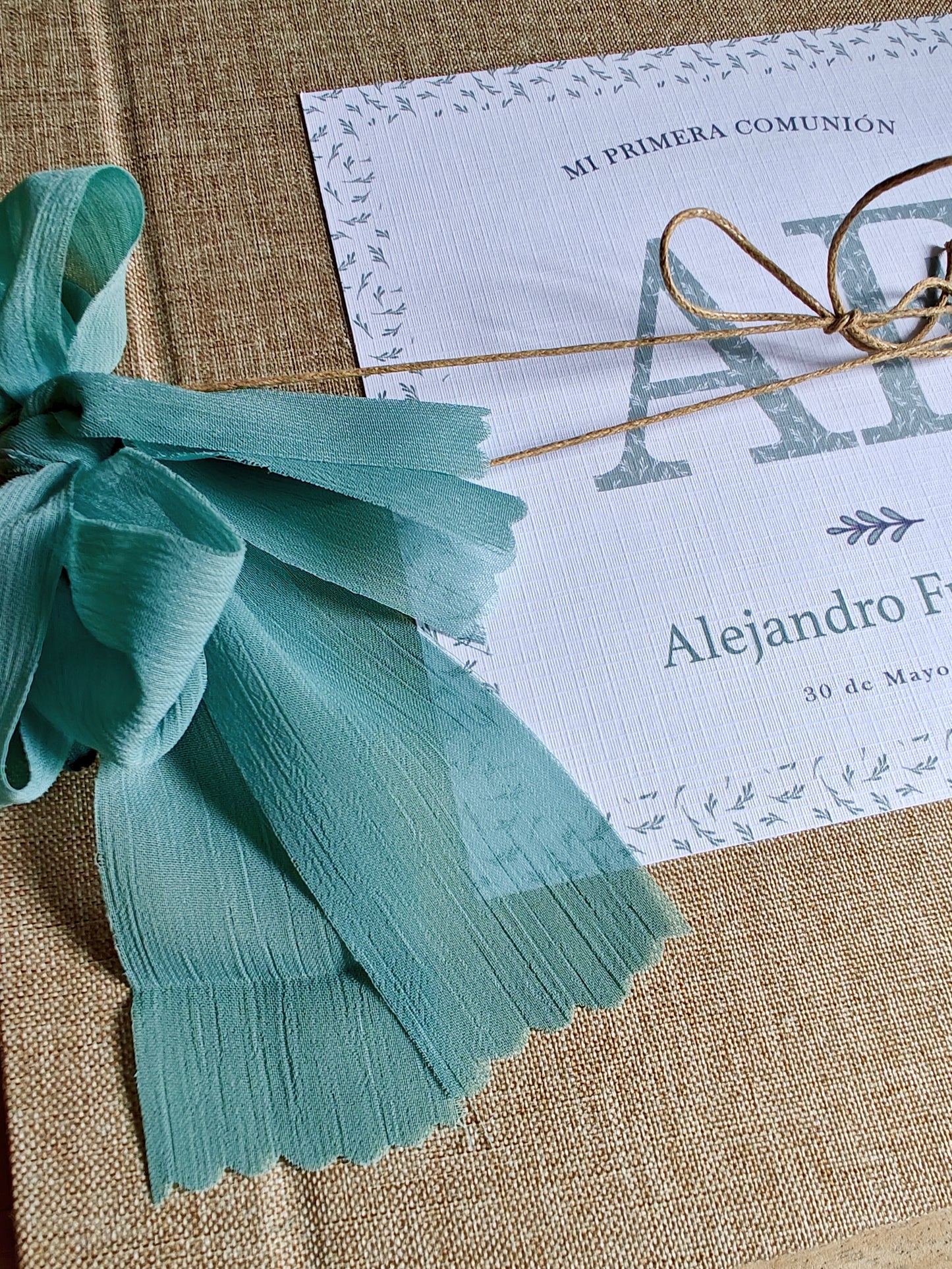 Libro de firmas y fotos personalizado.  Primera Comunión COLECCIÓN ANGELITO (niño)