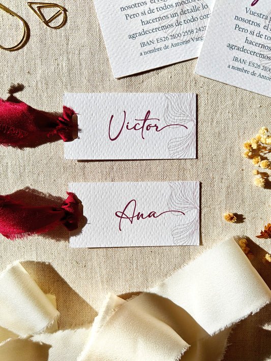 PLACE CARD COLECCIÓN LINE