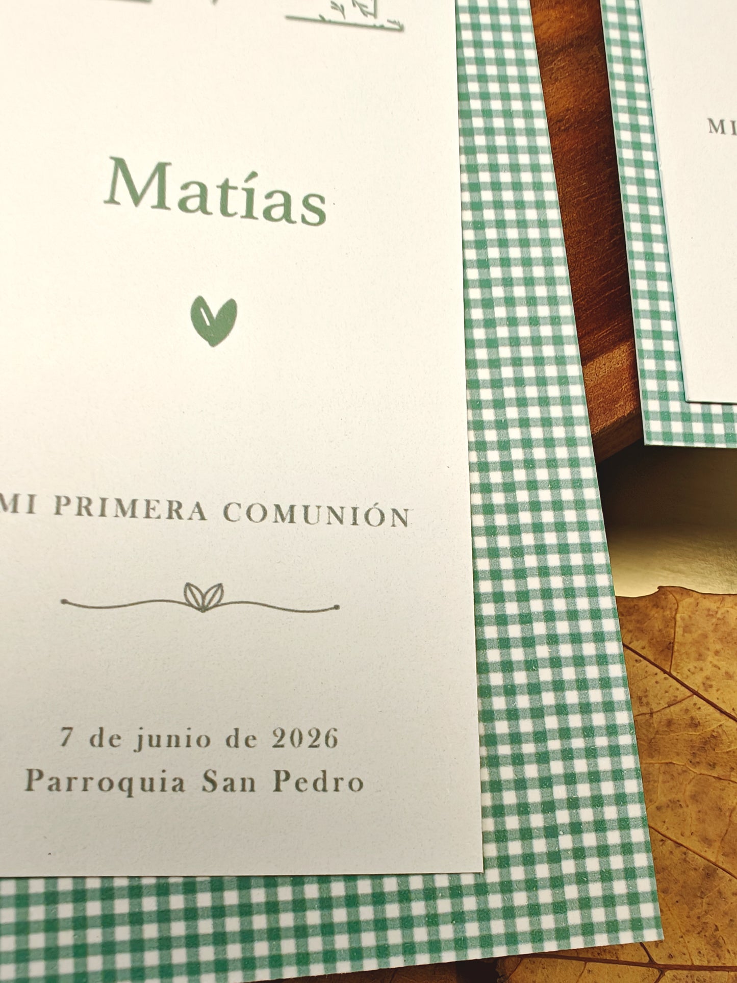 Recordatorio / Punto de libro personalizado Comunión COLECCIÓN ANGELITO NIÑO (NEW)