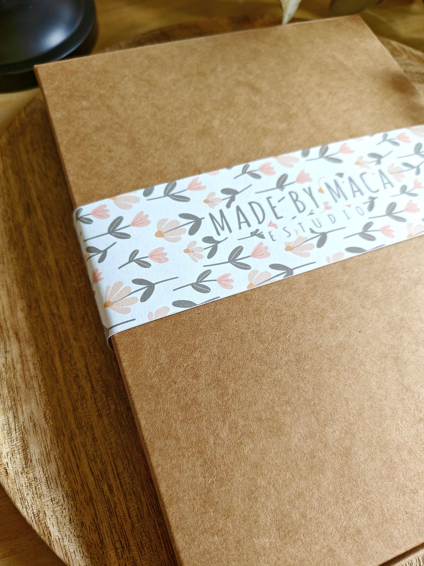 Caja para Fotos con faja personalizada (autoarmable)